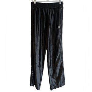 Adidas Vintage Unisex Black Breakaway Warm Up Pants Size Large